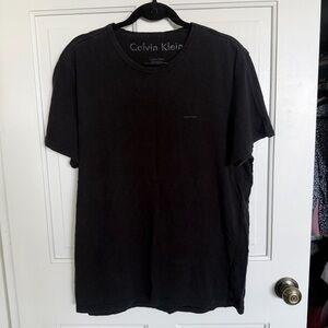 Calvin Klein Men's Black Tee